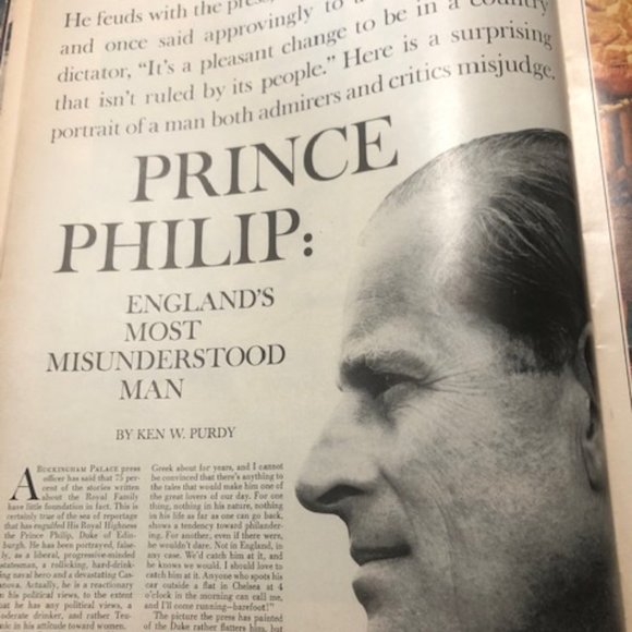 Vintage Look Magazine April 1964 The Royals/Prince Philip, Birth Control, Musial - Picture 3 of 11
